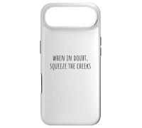 Custodia per iPhone Air When In Doubt, Squeeze the Cheeks Exercise Humor Design