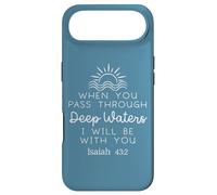 Custodia per iPhone Air When You Pass Through Waters I Will Be With You Isaiah 43:2