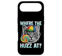 Custodia per iPhone Air Where the Huzz At Funny Lollipop Cat Meme