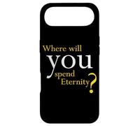 Custodia per iPhone Air Where Will You Spend Eternity? Christian & Pastor Evangelism
