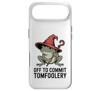 Custodia per iPhone Air Whimsical Frog Wizard Off to Commit Tom Foolery Frog Meme