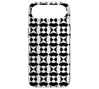 Custodia per iPhone Air White Black Circle Geometry Scandinavian Abstract Pattern