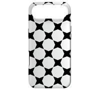 Custodia per iPhone Air White Black Circle Star Monochrome Scandinavian Pattern