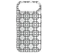 Custodia per iPhone Air White Black Monochrome Geometry Hexagon Octagon Pattern