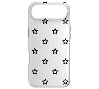 Custodia per iPhone Air White Black Stars Night Constellations Sky Pattern