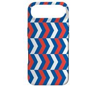 Custodia per iPhone Air White Blue Red France Tricolor Horizontal French Pattern
