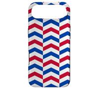 Custodia per iPhone Air White Blue Red Netherlands Tricolor Zigzag Pattern