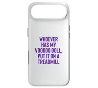 Custodia per iPhone Air Whoever Has My Voodoo Doll, Put It On A Treadmill Exercise