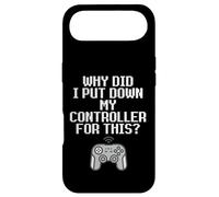 Custodia per iPhone Air Why Did I Put Down My Controller For This Console Gamer Meme