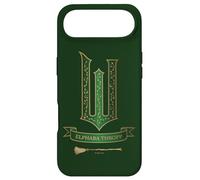 Custodia per iPhone Air Wicked Movie Logo Elphaba Green And Gold Broom