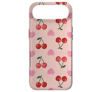 Custodia per iPhone Air Wild Cherries Hearts Pattern Cherry Red