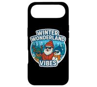 Custodia per iPhone Air Winter Wonderland Vibes Vacanze di Natale Fastive Santa Xmas