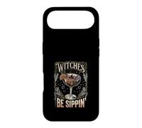 Custodia per iPhone Air Witches Be Sippin Witch, cocktail retrò per Halloween