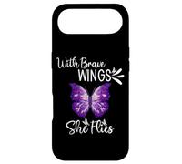 Custodia per iPhone Air With Brave Wings She Flies Sign She Flies With Her Own Wings