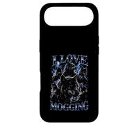 Custodia per iPhone Air Wolf Love Mogging Divertente Gen-Z Meme