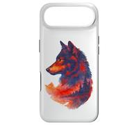 Custodia per iPhone Air Wolfskopf Wolfssilhouette lupi montagne avventura natura lupo