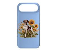 Custodia per iPhone Air Womens Girls Flowers Hunting Dog German Shorthaired Pointer