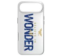Custodia per iPhone Air Wonder Woman 80th Blue and Gold Flying Logo