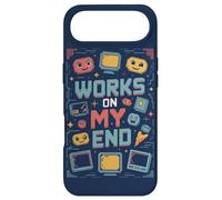 Custodia per iPhone Air Works on My End - Programmer Funny PC Error Retro Graphic