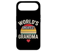 Custodia per iPhone Air Worlds Greatest Grandma Retro Sunset Heart