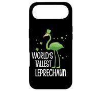 Custodia per iPhone Air World's Tallest Leprechaun St Patricks Flamingo Shenanigans
