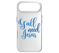 Custodia per iPhone Air Ya'll Need Jesus Easter Christian Church Uomini Donne Ragazzi Ragazza