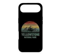 Custodia per iPhone Air Yellowstone National Park USA Bison Buffalo Vintage