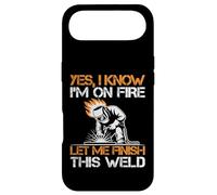 Custodia per iPhone Air Yes I Know I'm On Fire Let Me Finish This Weld