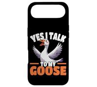 Custodia per iPhone Air Yes I Talk To My Goose Funny Goose Amante Umorismo