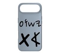 Custodia per iPhone Air Yeshua Aleph Tav Gesù Primo Ultimo in Ebraico Paleo (nero)