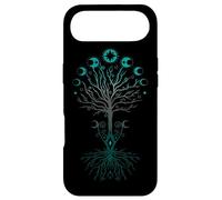 Custodia per iPhone Air Yggdrasil - Mondiale "Moon Phases Tree of Life - Pagan Art