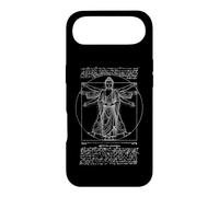 Custodia per iPhone Air Yoga Buddha Vitruviano Uomo Leonardo Da Vinci Geometria Sacra
