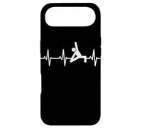 Custodia per iPhone Air Yoga Stickfigures ECG Heartline