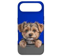 Custodia per iPhone Air Yorkipoo Carino Peeking Yorkie Poo Mix Dog Lover