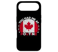 Custodia per iPhone Air You Had Me At Poutine Canadian Fries Canada Flag Home Pride