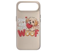 Custodia per iPhone Air You Had Me At Woof - Simpatico cucciolo di cane a forma di cuore, per amanti degli animali