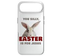 Custodia per iPhone Air You Silly, Easter is for JESUS - Cute Christian Faith Bunny