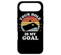 Custodia per iPhone Air Your Hole Is My Goal Divertente Cornhole Giocatore Corn Star
