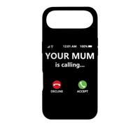 Custodia per iPhone Air Your Mum is Calling Mom Joke for Kids Boys Girl Dad Call Mom