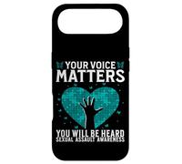 Custodia per iPhone Air Your Voice Matters Support Sexual Assault Awareness Gifts