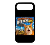 Custodia per iPhone Air You've Got To Be Kitten Me Funny Cat UFO Flying Saucer