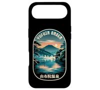 Custodia per iPhone Air Yufuin Onsen Giappone Hot Spring Lake Japanese Kanji Souvenir