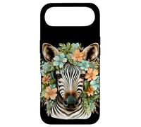 Custodia per iPhone Air Zebra, fiore botanico, safari, animale da zoo