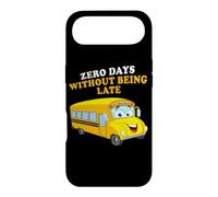 Custodia per iPhone Air Zero Days Without Being Late - School Bus Driver Graphic