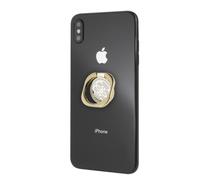 Custodia per iPhone Guess Ring Stand color oro