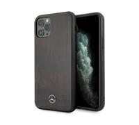 Custodia Mercedes-Benz Wood Line TPU + vero legno per Apple iPhone 11 Pro Max