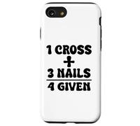 Custodia per iPhone SE (2020) / 7/8 1 croce 3 chiodi 4 dato Domenica di Pasqua Gesù Uomini Donne & Bambini