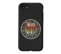 Custodia per iPhone SE (2020) / 7/8 10° Compleanno Vintage Marzo 2016 Retro Edizione Limitata