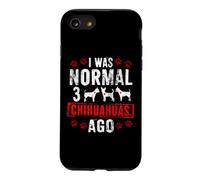 Custodia per iPhone SE (2020) / 7/8 3 CHIHUAHUAS AGO Divertenti cuccioli di Chias Chi-Chi Cani