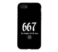 Custodia per iPhone SE (2020) / 7/8 667 Il vicino della bestia Divertente